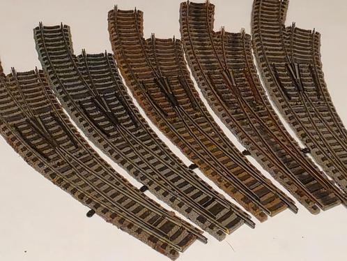 Fleischmann H0 Profi 6142R – 3x gebogen wissels, Hobby en Vrije tijd, Modeltreinen | H0, Gebruikt, Rails, Gelijkstroom, Fleischmann