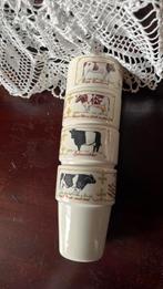 Melk bekers, Antiek en Kunst, Ophalen of Verzenden