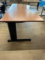 Bureau met ladeblok, Huis en Inrichting, Bureaus, Ophalen, In hoogte verstelbaar, Gebruikt, Bureau