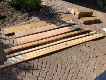Steigerhouten planken 3 stuks  beschikbaar voor biedingen