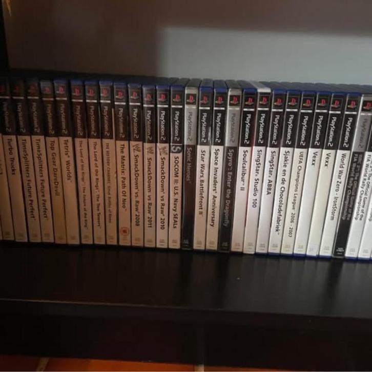 PlayStation 2 PS2 games (opruimingscollectie), Spelcomputers en Games, Games | Sony PlayStation 2, Gebruikt, 1 speler, Vanaf 3 jaar