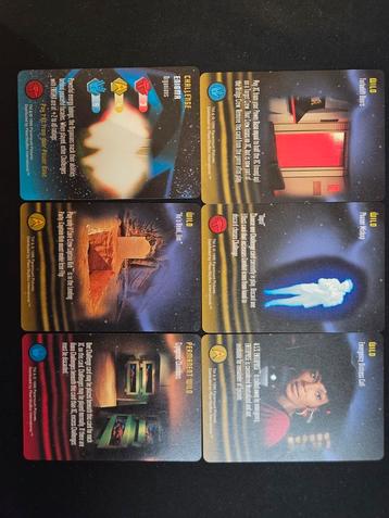 Star Trek CCG Kaarten - Set van 6 beschikbaar voor biedingen