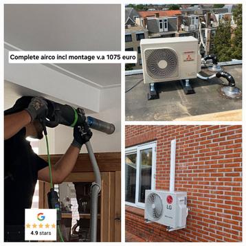 Complete airco incl montage v.a 1075 euro