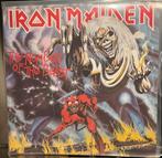 Iron Maiden - The number of the beast 1984 vinyl album, Ophalen of Verzenden, Zo goed als nieuw