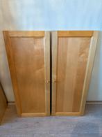 Kastdeurtjes (Billy Byom berken) voor IKEA Billy kast 80, Huis en Inrichting, Ophalen, 50 tot 100 cm, Zo goed als nieuw, Minder dan 100 cm
