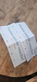 Gratis entree kaartjes sauna, Tickets en Kaartjes, Kortingen en Cadeaubonnen, Twee personen, Cadeaubon, Spa of Sauna