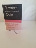Kramers Woordenboek Duits - Zo goed als nieuw, Boeken, Taal | Duits, Ophalen of Verzenden, Zo goed als nieuw