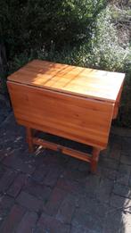 Zweedse Hangoortafel - Gateleg - Klaptafel vintage jaren 50, Ophalen