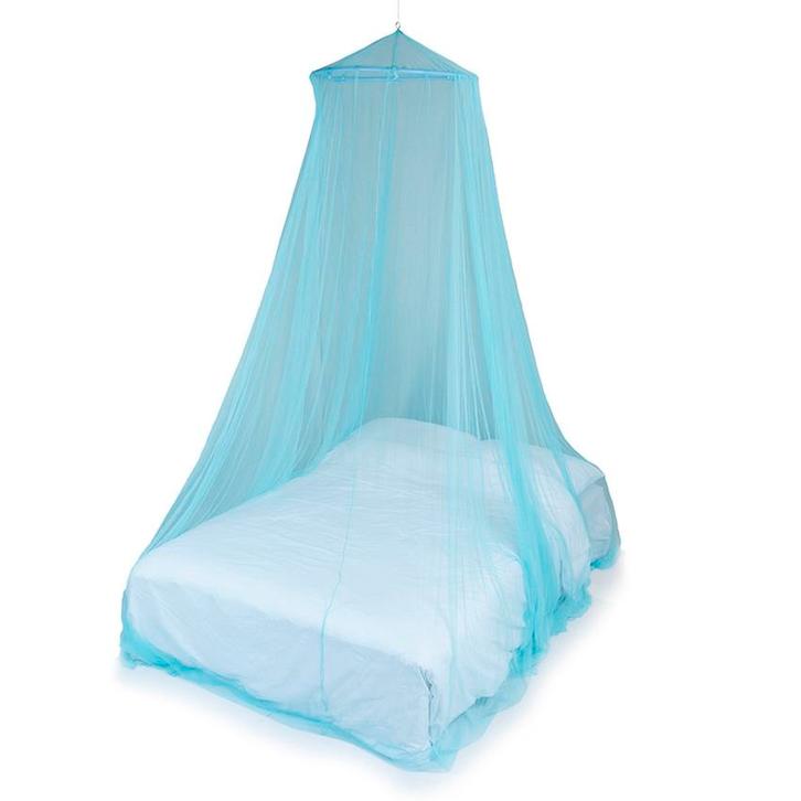 Mooie stevige klamboe 1 persoons turquoise, Kinderen en Baby's, Kinderkamer | Beddengoed, Zo goed als nieuw, Blauw, Jongetje of Meisje
