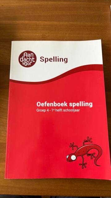 Oefenboek Spelling groep 4 - 1e helft schooljaar beschikbaar voor biedingen