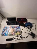 Nintendo Switch Compleet Pakket met Games en Accessoires, Spelcomputers en Games, Games | Nintendo Switch, Gebruikt, Eén computer