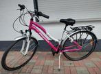 hele mooie wit met roze dames/meidenfiets, 28 inch, 47 tot 50 cm, Zo goed als nieuw, Meer dan 20 versnellingen