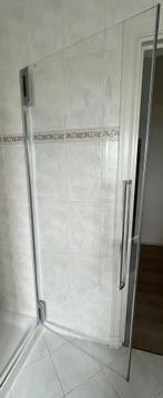 Douchedeur Duka. Bijna nieuw Swingdeur, Ophalen, Zo goed als nieuw, Glas, Douche