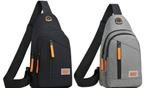Nieuwe Prachtige 2-layer CROSSBODY SLINGBAG grijs of zwart, Verzenden, Nieuw