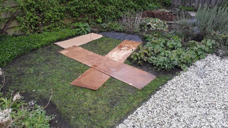 Grind (rond, riviergrind, overwegend wit)- GRATIS- voor 17m2, Tuin en Terras, Grind, Keien en Split, Gebruikt, Grind, Wit, Ophalen