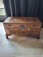 Antieke chinese kist kamferhout, Ophalen of Verzenden, 50 tot 100 cm, Minder dan 50 cm, Minder dan 50 cm