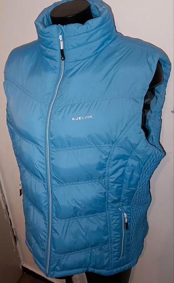 Lene Aqua Blue Kjelvik bodywarmer  beschikbaar voor biedingen