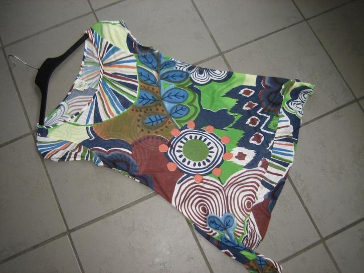Enig kleurig shirt MADE IN SAN FRANCISCO 36-38 snazzeys, Kleding | Dames, T-shirts, Zo goed als nieuw, Maat 36 (S), Overige kleuren