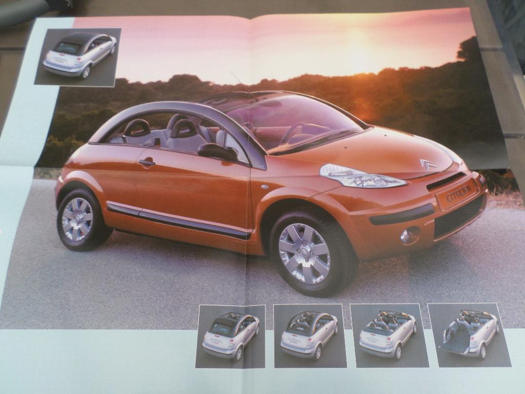 Citroën C3 Pluriel Poster Brochure, Ophalen of Verzenden, Zo goed als nieuw, Citroën