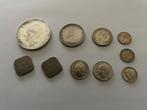 22 Wilhelmina o.a. zilver munten, Postzegels en Munten, Munten | Nederland, Ophalen of Verzenden, Koningin Wilhelmina, Setje, Zilver