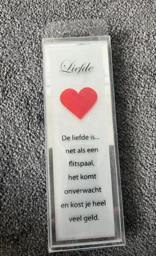 Tekstbordje/ wijsheids tegeltje, Huis en Inrichting, Woonaccessoires | Tekstborden en Spreuken, Zo goed als nieuw, Ophalen of Verzenden
