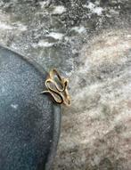 18K gouden slangen ring, Sieraden, Tassen en Uiterlijk, Ringen, Ophalen of Verzenden, Zo goed als nieuw, Dame of Heer, Goud