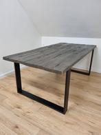 Teakhouten tafel 200x100, Huis en Inrichting, Tafels | Eettafels, Ophalen, Gebruikt, 200 cm of meer, Vijf personen of meer