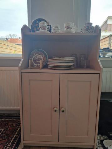 HAUGA IKEA kast vintage oudroze met ZARA HOME knopjes  beschikbaar voor biedingen