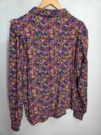 Gebloemde blouse maat S - Vrolijk & Kleurrijk!, Kleding | Dames, N/A, Overige kleuren, N/A, Ophalen of Verzenden