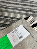 Brinker Vloerkleed Grijs Wit Gestreept Wol 200x290, Grijs, 200 cm of meer, Ophalen of Verzenden, Zo goed als nieuw