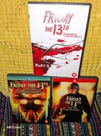 Friday the 13th  .. 3 x, Cd's en Dvd's, Vanaf 16 jaar, Ophalen of Verzenden, Zo goed als nieuw, Slasher