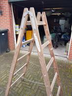 Houten ladder trap schilders ladder decoratie ladder, Gebruikt, Ophalen