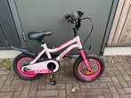 Kinderfiets meisje 16 inch, Ophalen of Verzenden, Zo goed als nieuw, 16 tot 20 inch, Zijwieltjes