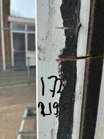 Kozijn met dubbele tuindeuren, Ophalen of Verzenden, Glas, 120 cm of meer, 215 cm of meer