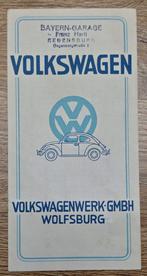 Brochure 1949 Kever Bril Brilkever Volkswagen VW Origineel, Verzenden, Gelezen, Volkswagen