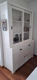 buffetkast woood wit, Huis en Inrichting, Ophalen, 100 tot 150 cm, 200 cm of meer, Zo goed als nieuw