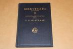 Geert Teis Pzn. — Zijn Leven en Zijn Werk [1950] Hardcover, Ophalen of Verzenden, Gelezen