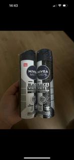 Nivea Men Black & White Deodorant (2 stuks), Verzenden, Nieuw, Deodorant of Bodyspray