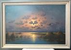 Schilderij olieverf op doek, Antiek en Kunst, Kunst | Schilderijen | Klassiek, Ophalen