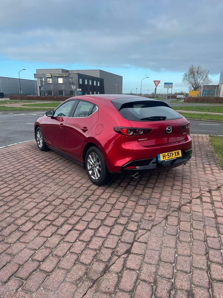 Mazda 3 Skyactiv-g 122pk Aut 2020 Rood, Auto's, Mazda, Particulier, ABS, Android Auto, Apple Carplay, Benzine, Euro 6, Hatchback