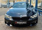 BMW 4-Serie 430i 252pk Xdrive Aut 2019 Zwart, Auto's, 1998 cc, 4 stoelen, Zwart, Vierwielaandrijving
