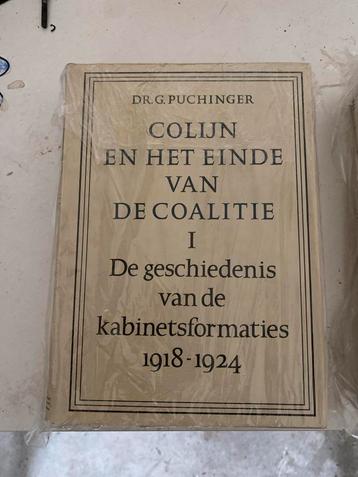 Colijn en het einde van de coalitie (2 delen) beschikbaar voor biedingen