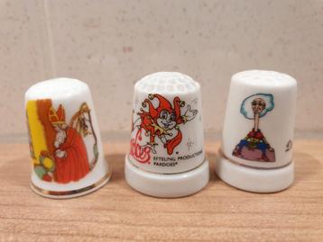 Vingerhoedjes Sinterklaas en Efteling beschikbaar voor biedingen