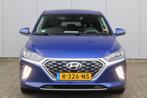 Hyundai IONIQ 1.6 GDi Hybrid Premium - Plus Uiterst nette au, Auto's, 12 maanden, Gebruikt, Blauw, Bedrijf
