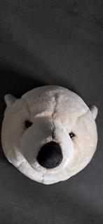 IJsberenkop voor aan de muur, Ophalen of Verzenden, Zo goed als nieuw, Beer