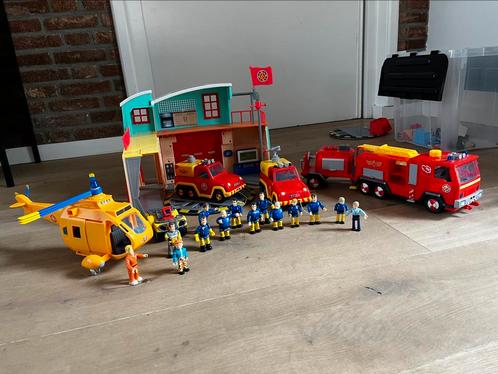 Brandweerman Sam speelgoed, Kinderen en Baby's, Speelgoed | Bouwstenen, Gebruikt, Overige merken, Ophalen