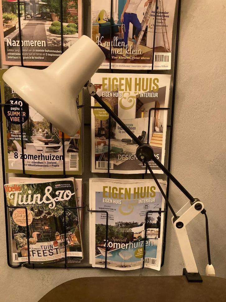 Vintage retro design IKEA jaren 80 1210 lamp bureaulamp lamp, Huis en Inrichting, Lampen | Tafellampen, Gebruikt, Minder dan 50 cm