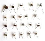 20 oude Dopjes voor Kerstballen 06, Diversen, Kerst, Ophalen of Verzenden