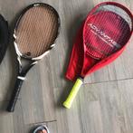 2 Tennis Rackets (met hoes), Ophalen of Verzenden, Zo goed als nieuw, Racket