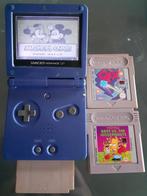 Nintendo GBA SP AGS-001 met 3 games lees omschrijving, Spelcomputers en Games, Spelcomputers | Nintendo Game Boy, Ophalen of Verzenden